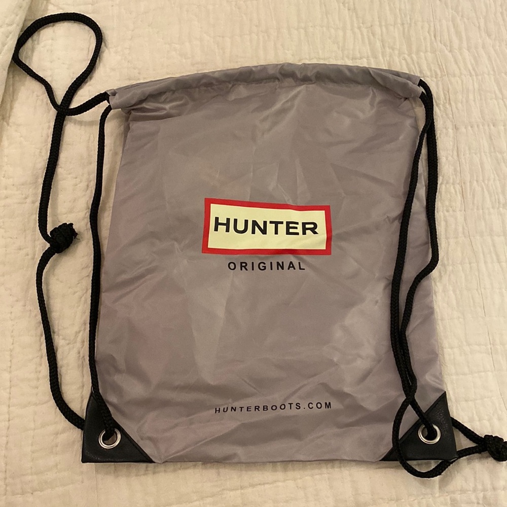 Hunter boots drawstring bag